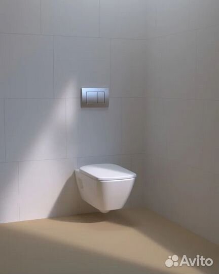 Инсталляция Geberit Delta 458.163.21.1 кнопка хром