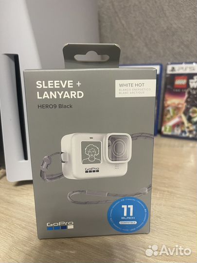 GoPro чехол с ремешком Sleeve + Lanyard