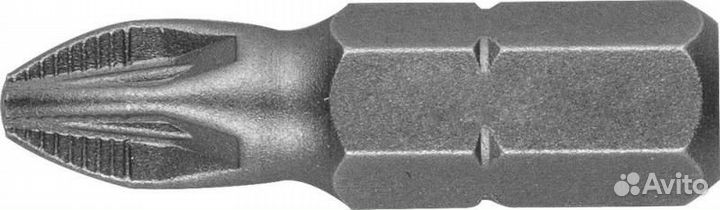 Биты stayer profi, хвостовик C 1/4, PZ №2, 25мм, 2