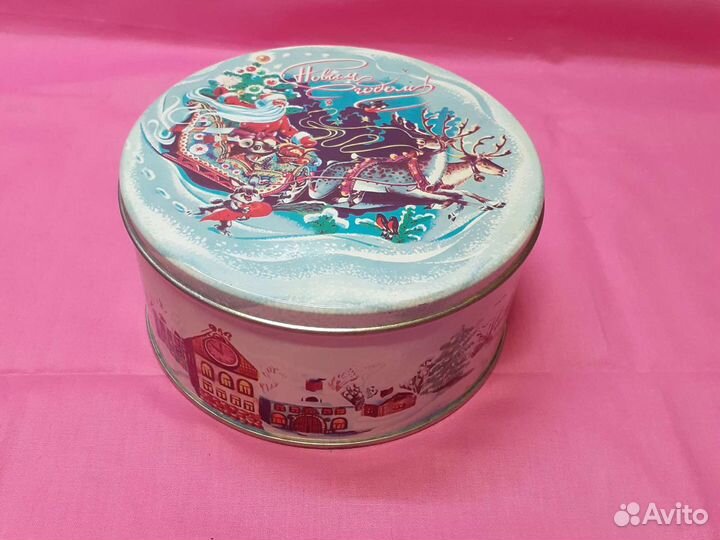 Металлические баночки СССР - разные