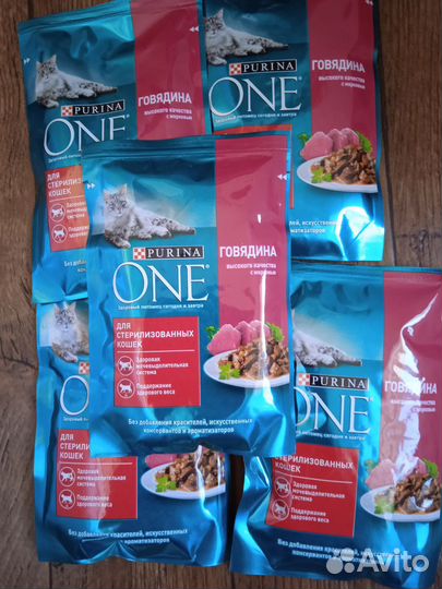 Корм для кошек 20 шт