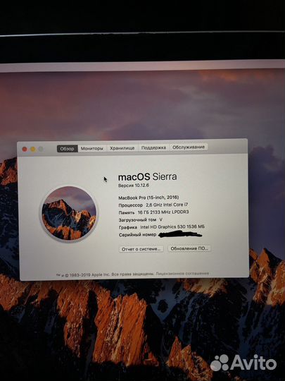 Apple MacBook Pro 15 2016 i7/16/512 TouchBar