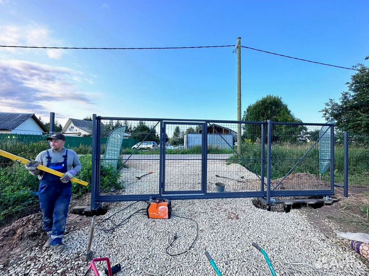 Забор из 3D сетки Под Ключ + Доставка