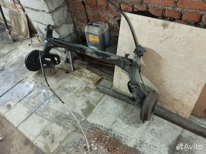 Балка задняя skoda rapid volkswagen polo