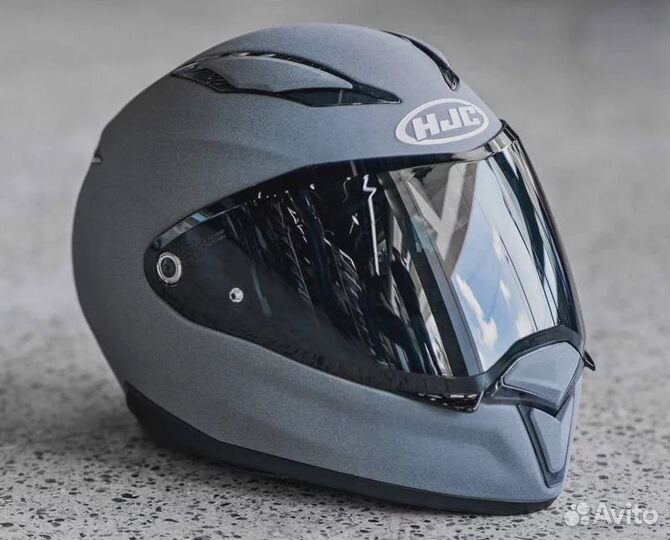 Мотошлем HJC F70 stone grey