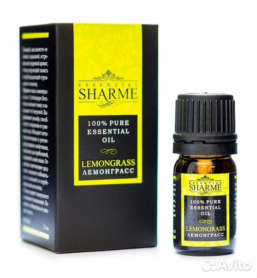 Эфирное масло «Лемонграсс» Sharme Essential