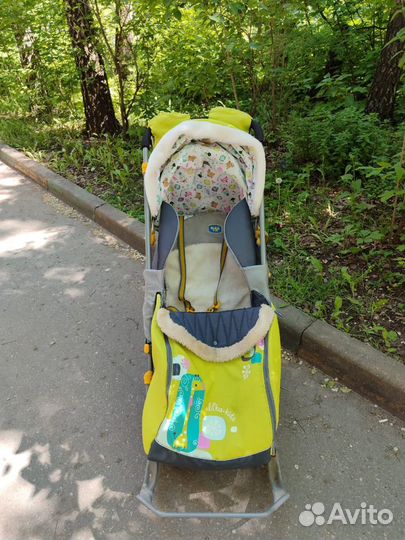 Санки-коляска Ника-детям 7-2