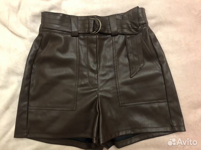 Кожаные шорты
