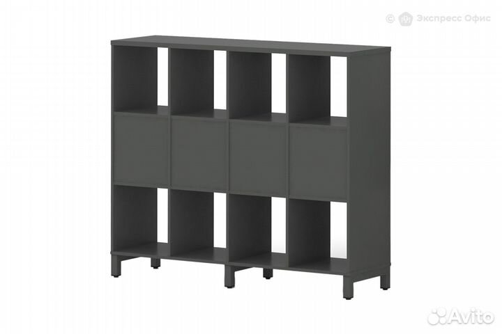 Стеллаж-перегородка односторонний трёхъярусный Style Project SN.NS-341