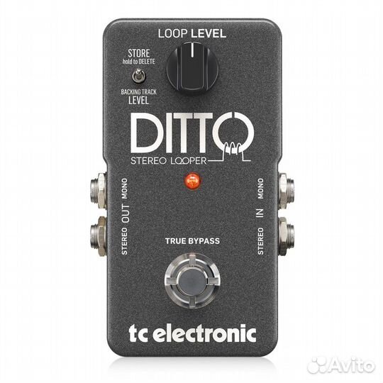 Педаль TC electronic ditto stereo looper