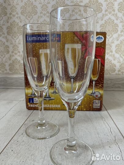 Бокалы для шампанского luminarc