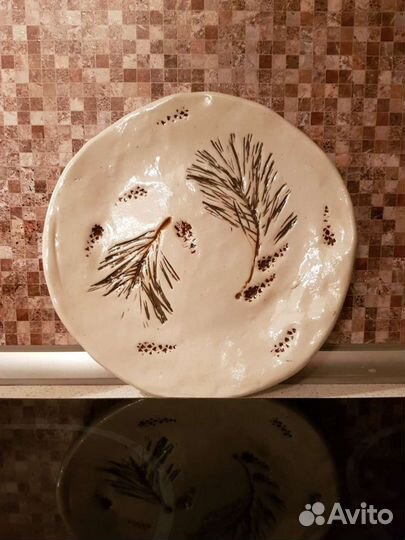 Тарелка сервировочная