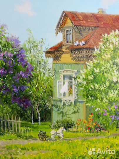 Картина Пейзаж Владимир Жданов, Масло 40Х60