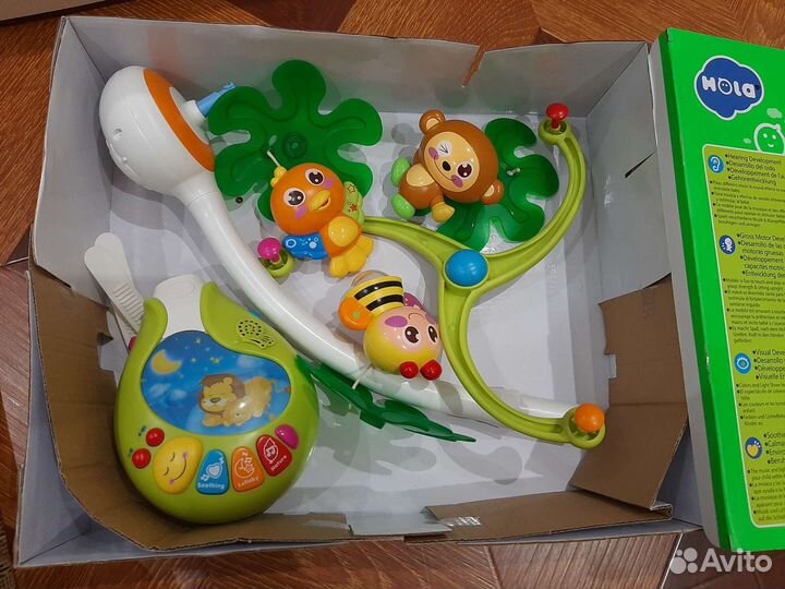 Мобиль на кроватку музыкальный