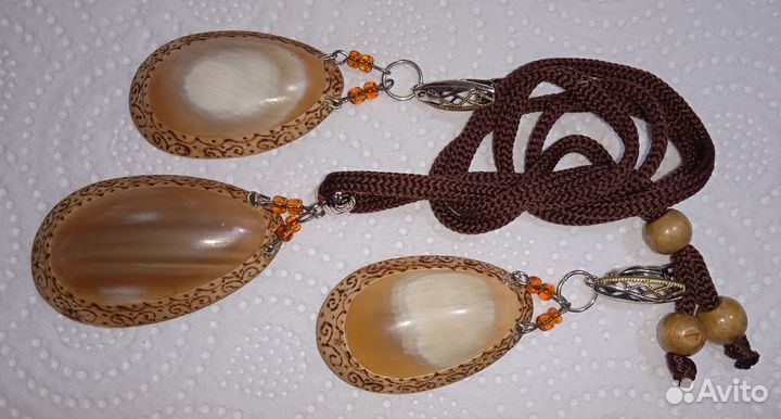 Комплект из рога 60-е СССР