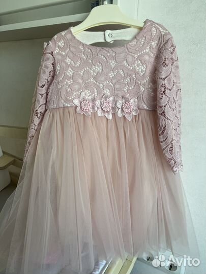 Детское нарядное платье 98