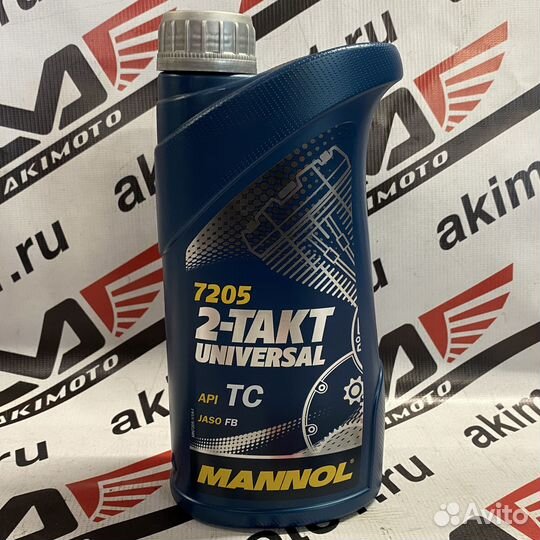 Масло 2т Mannol 2-Takt Universal 7205 1л