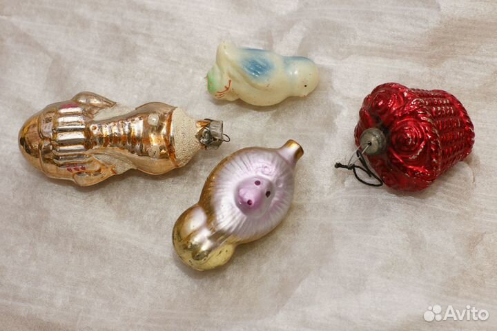 Елочные игрушки СССР