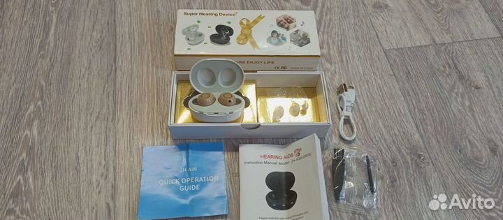 Беспроводной слуховой аппарат/Усилитель звука внут