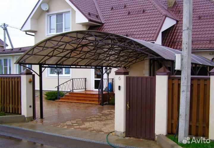 Изготовление навесов и ферм