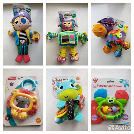 Новые развивающие игрушки Lamaze