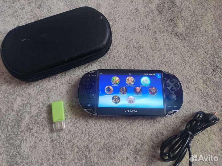 Прошитая PS Vita 64Gb+игры
