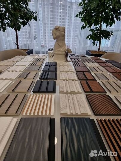 Стеновые панели декоративные рейки