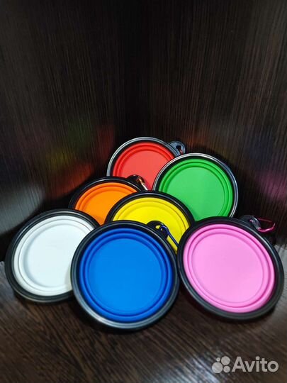 Силиконовая миска для собак и кошек