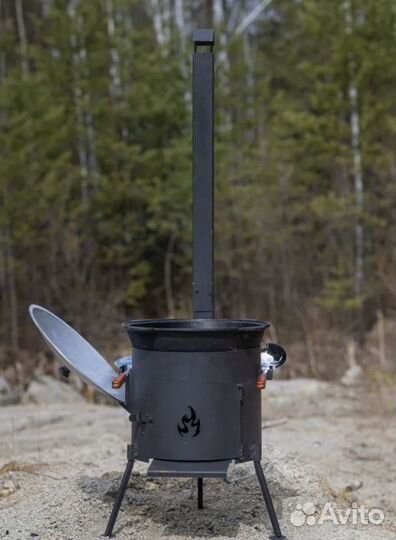 Казан чугунный Узбекский Посуда