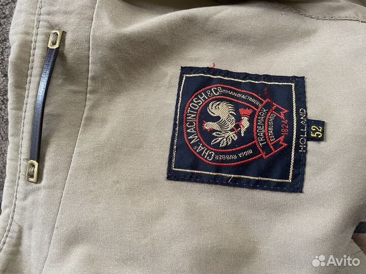 Плащ мужской макинтош