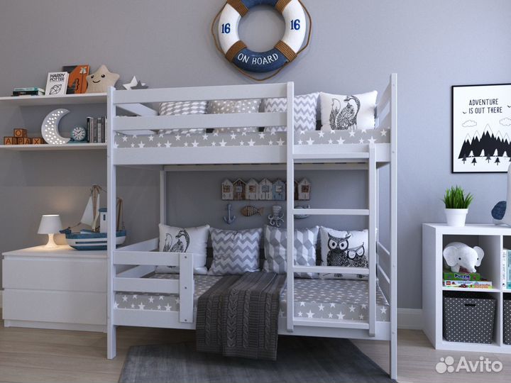 Детская кровать/двухэтажная кровать/кровать домик