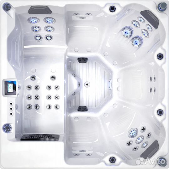 Уличный спа бассейн джакузи с подогревом L510