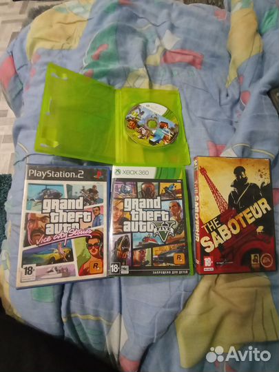 Диски на приставку xbox360