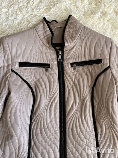 Продам натуральный кожаный плащ