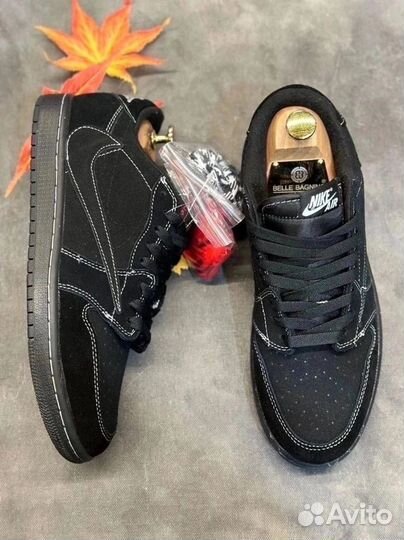 Кроссовки Nike Air Jordan 1 Low x Travis Scott