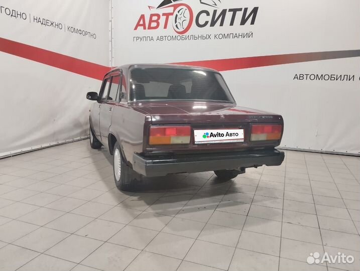 ВАЗ 2107 1.6 МТ, 2008, 98 000 км