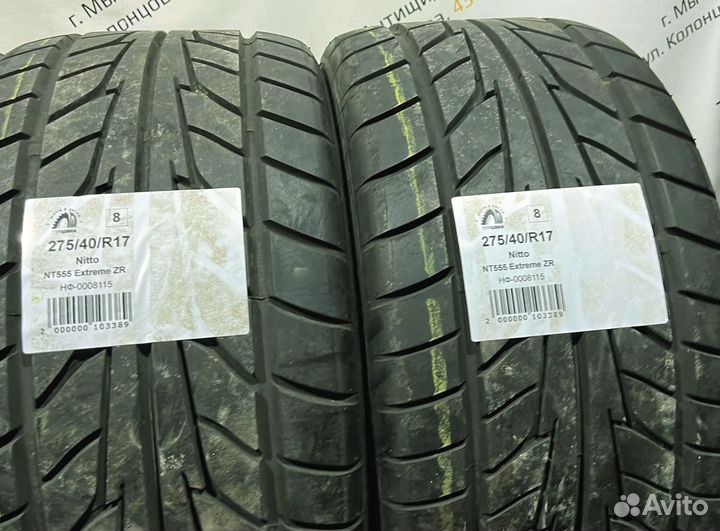 Nitto NT555 Extreme ZR 275/40 R17 94Y