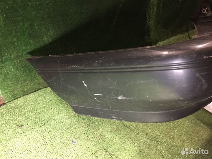 Бампер задний Nissan Sunny B13 Серый с усилителем