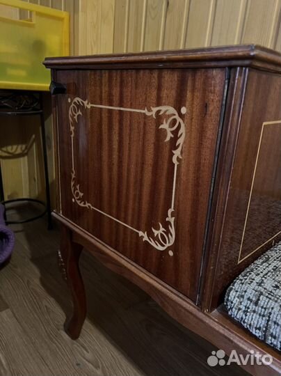 Советская банкетка обувница с ящиком