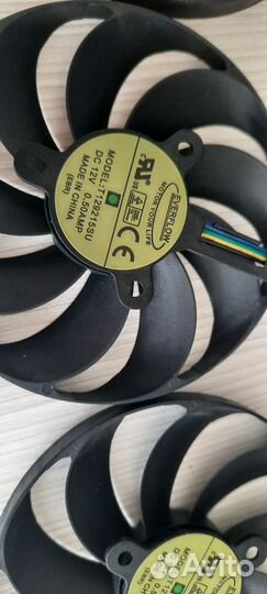 Кулер для видеокарт asus rx5700 rx5700 XT rtx2080
