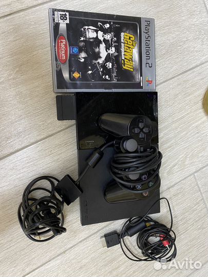 Игровая приставка sony playstation 2 бу