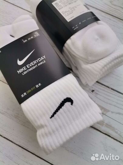 Оригинальные носки Nike Everyday Lightweight х3