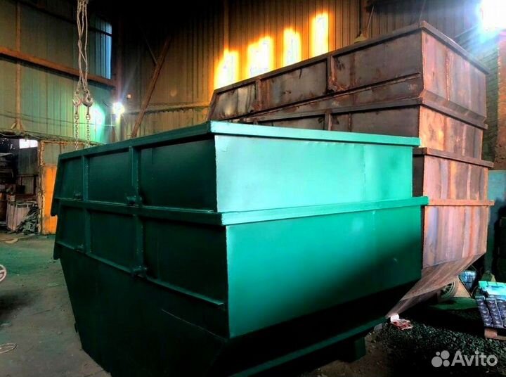 Бункер для мусора, контейнер 8 м3