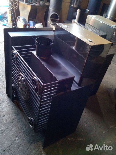 Печь для раздельных помещений