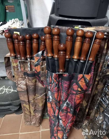 Шампypa в чехле