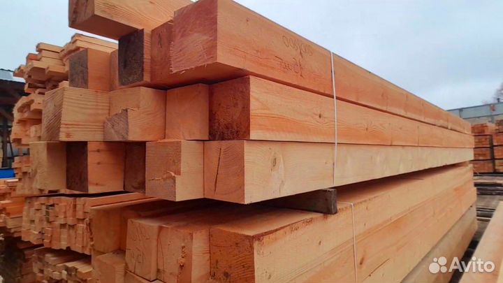 Брус от производителя 150х150мм, 1-2сорт, гост