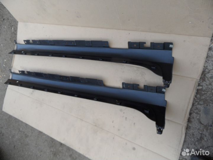 Накладка на порог левая наружная BMW X3 F25 2010)