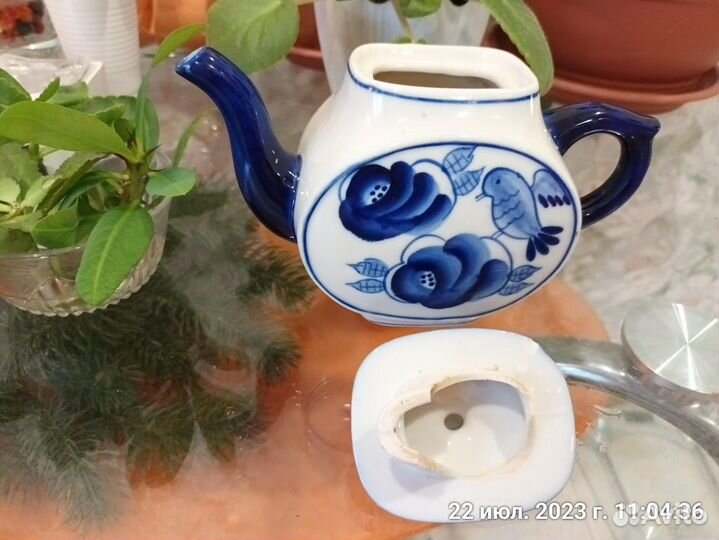 Винтажное керамическое блюдо. Глазурь