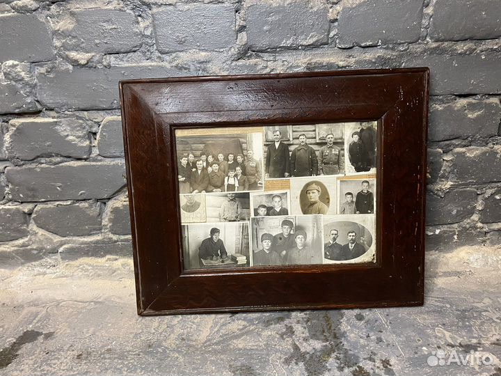 Старинная рама с фотографиями