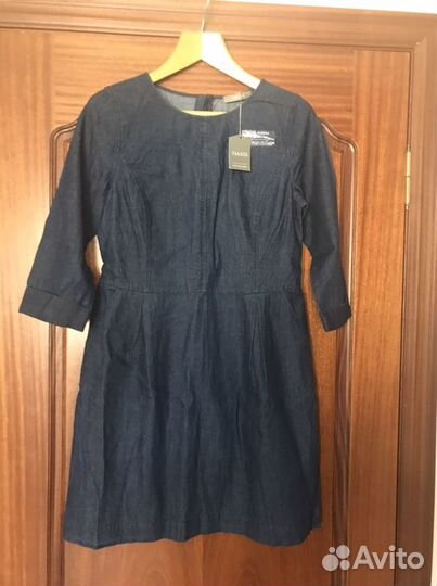 Джинсовое платье новое с биркой 44-46